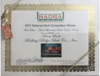 Rolling Ridge Deck Award