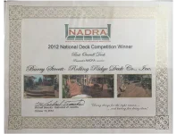 Rolling Ridge Deck Award