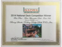 Rolling Ridge Deck Award